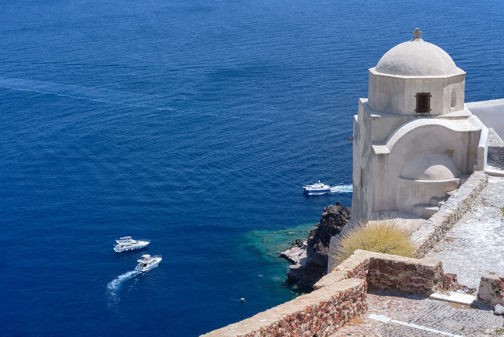 Fira to Oia Caldera-Edge Sunset Hike